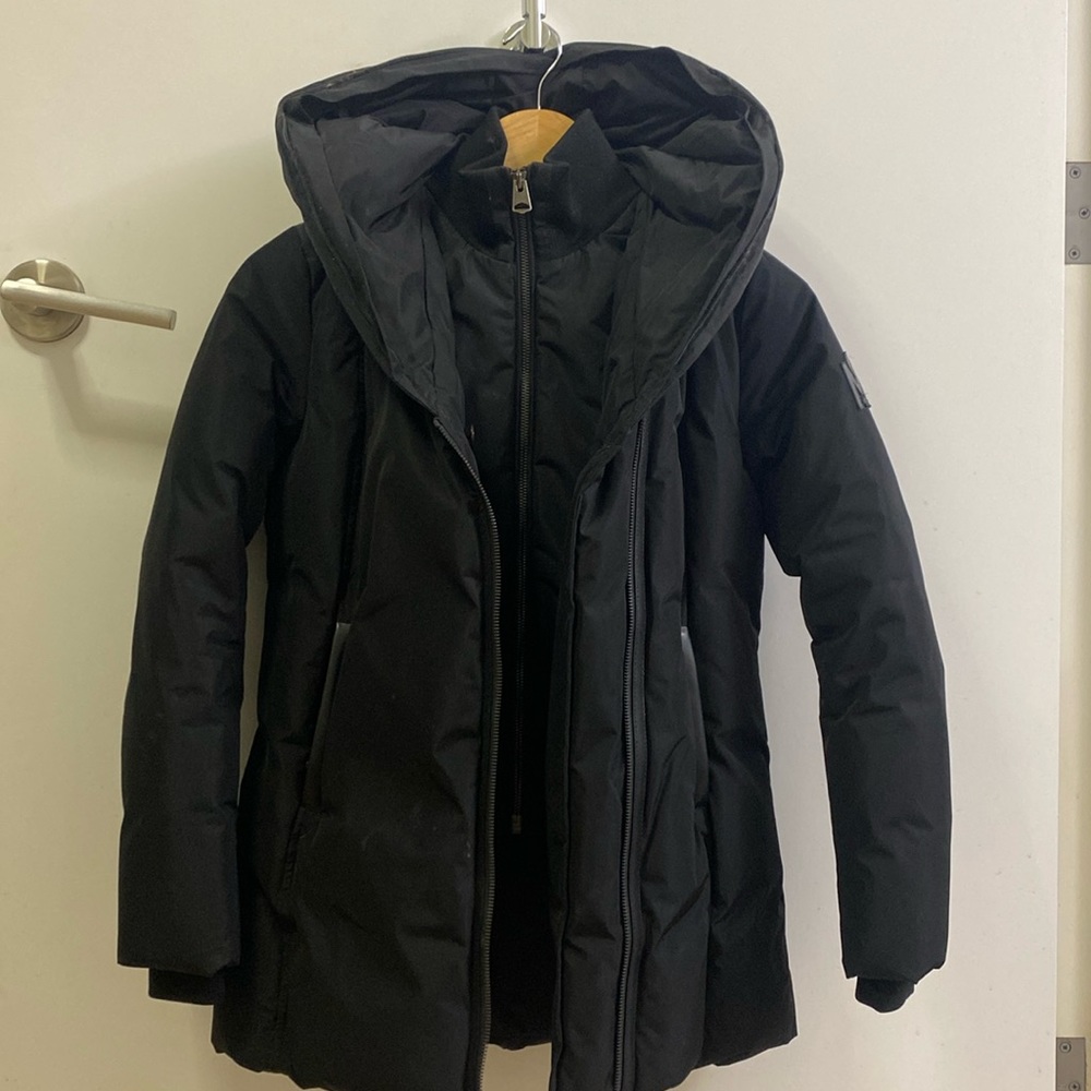 Mackage coat size 12 excellent condition missing fur from hood.